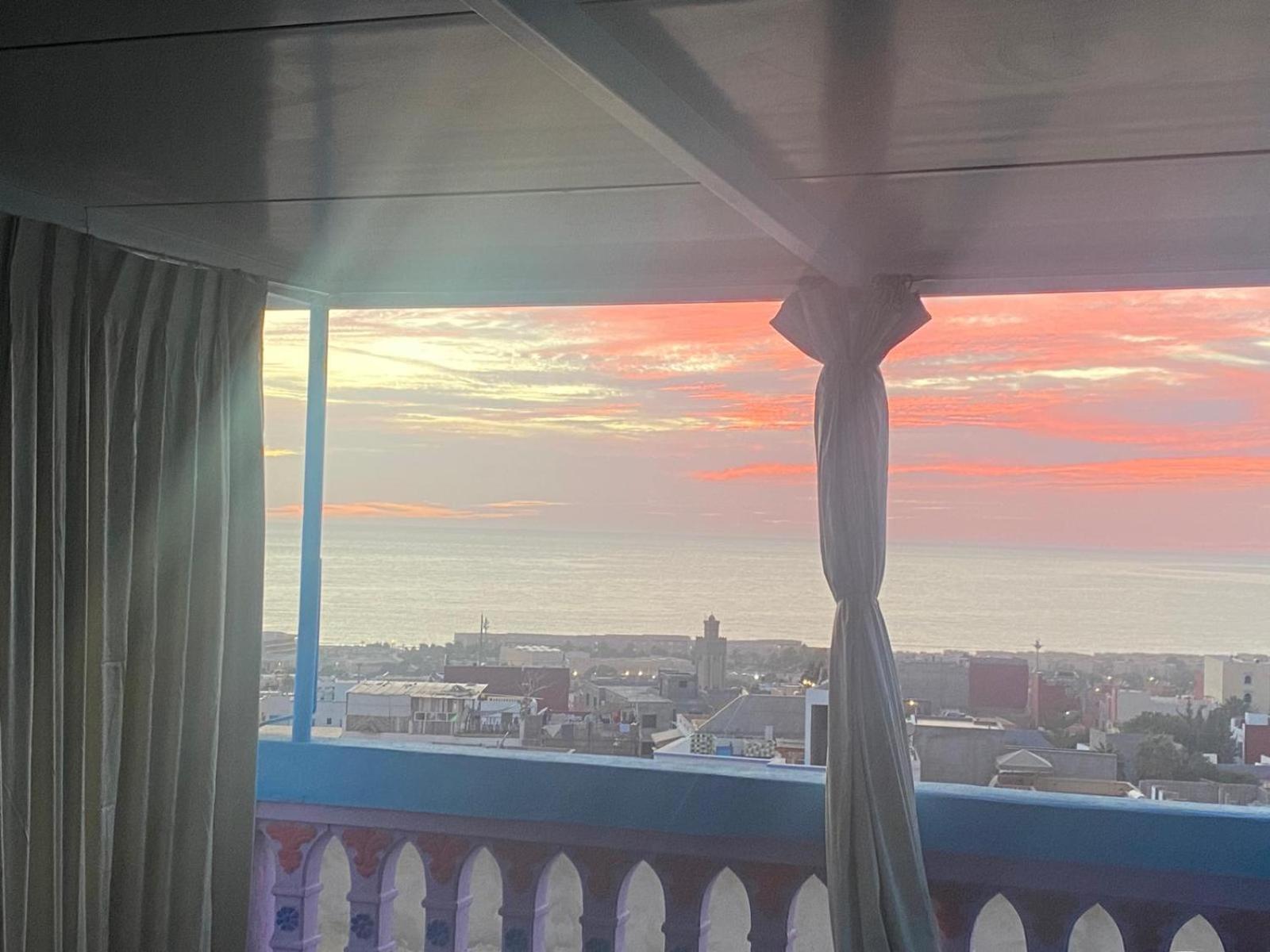 Family House With A Breathtaking Terrace View Villa Agadir Bagian luar foto