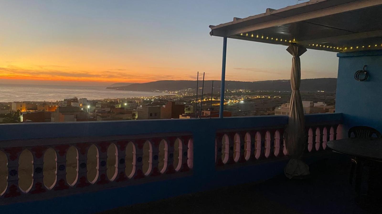 Family House With A Breathtaking Terrace View Villa Agadir Bagian luar foto