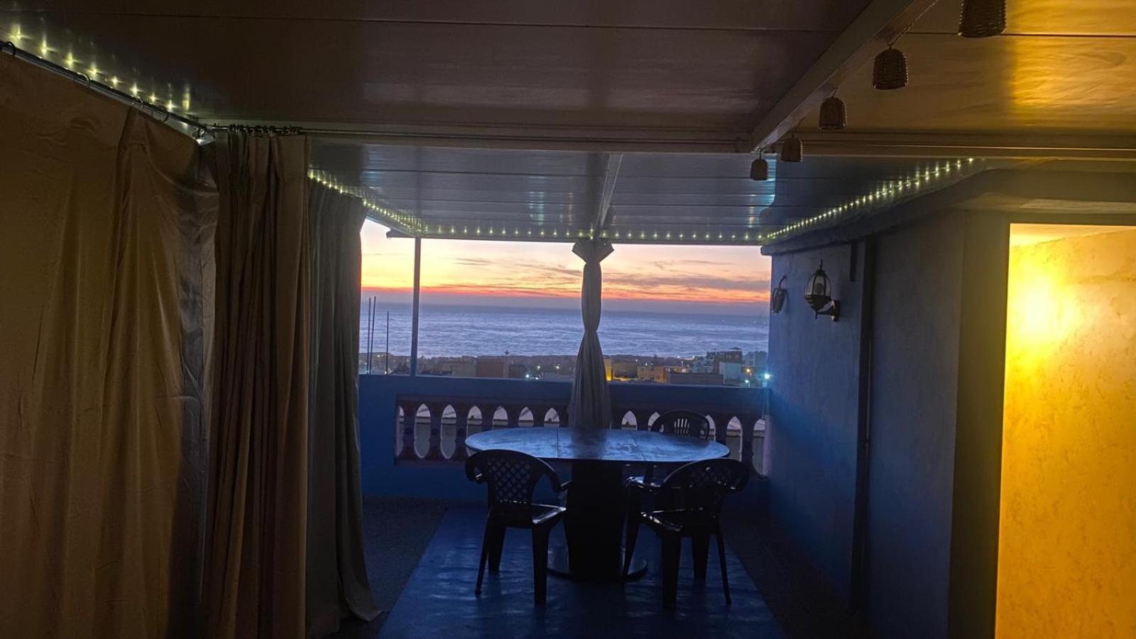Family House With A Breathtaking Terrace View Villa Agadir Bagian luar foto